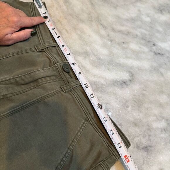 H&M Olive Green Twill Utility Pants Sz.8 - Picture 5 of 9